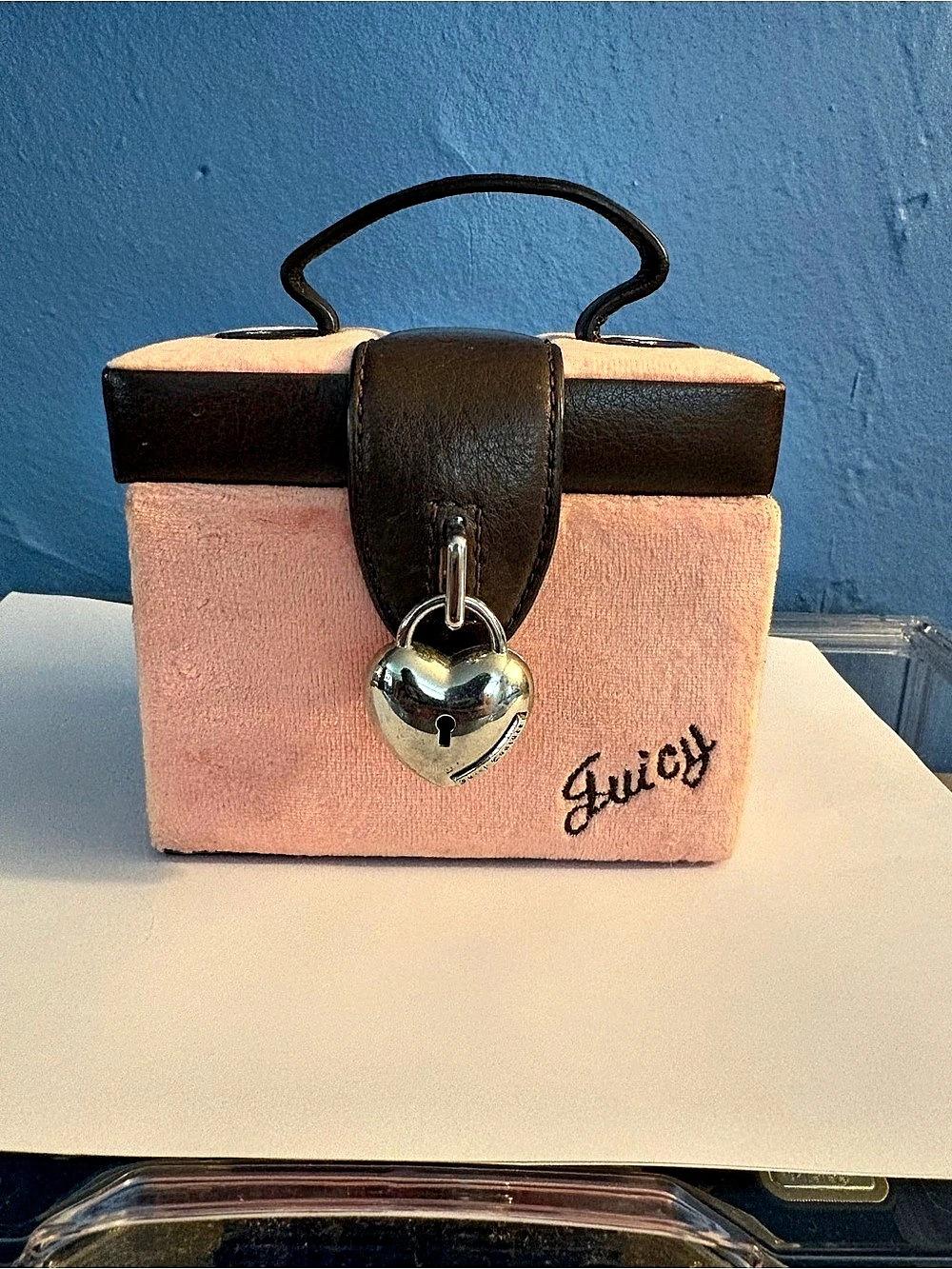 Juicy Couture Love G&P jewelry box Pink & Brown